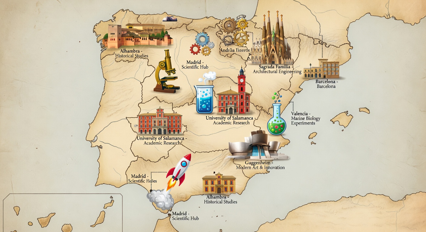 Mapa educativo de España