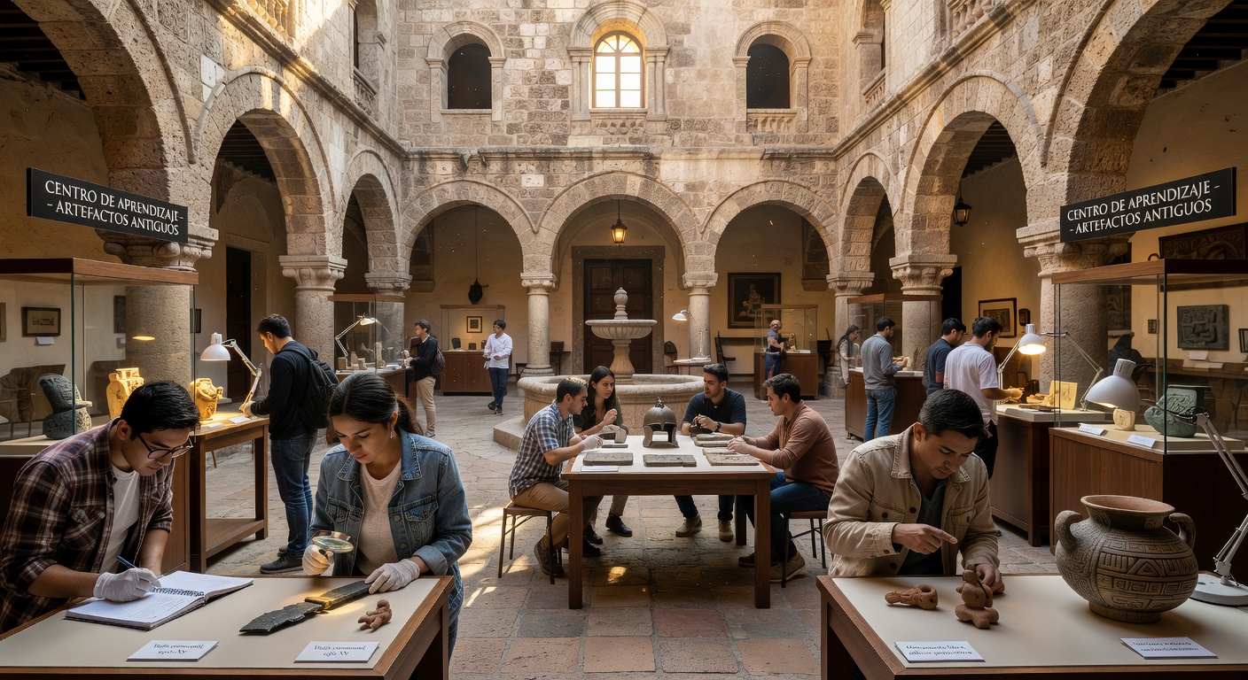 Centro histórico de aprendizaje en España